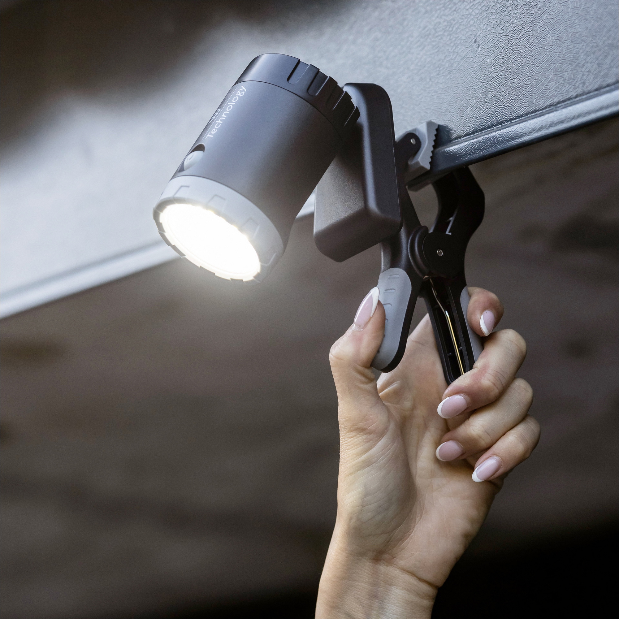 2025 Woof Wear Multi-Mount Led Work Light WS0040-BKGY - Black Grey